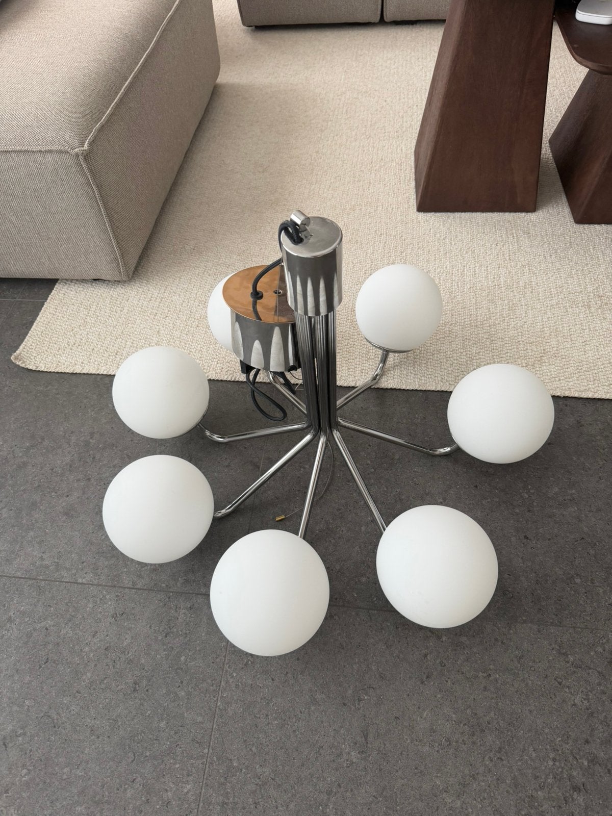 IKEA SIMRISHAMN hanglamp, Ophalen, Zo goed als nieuw, Glas