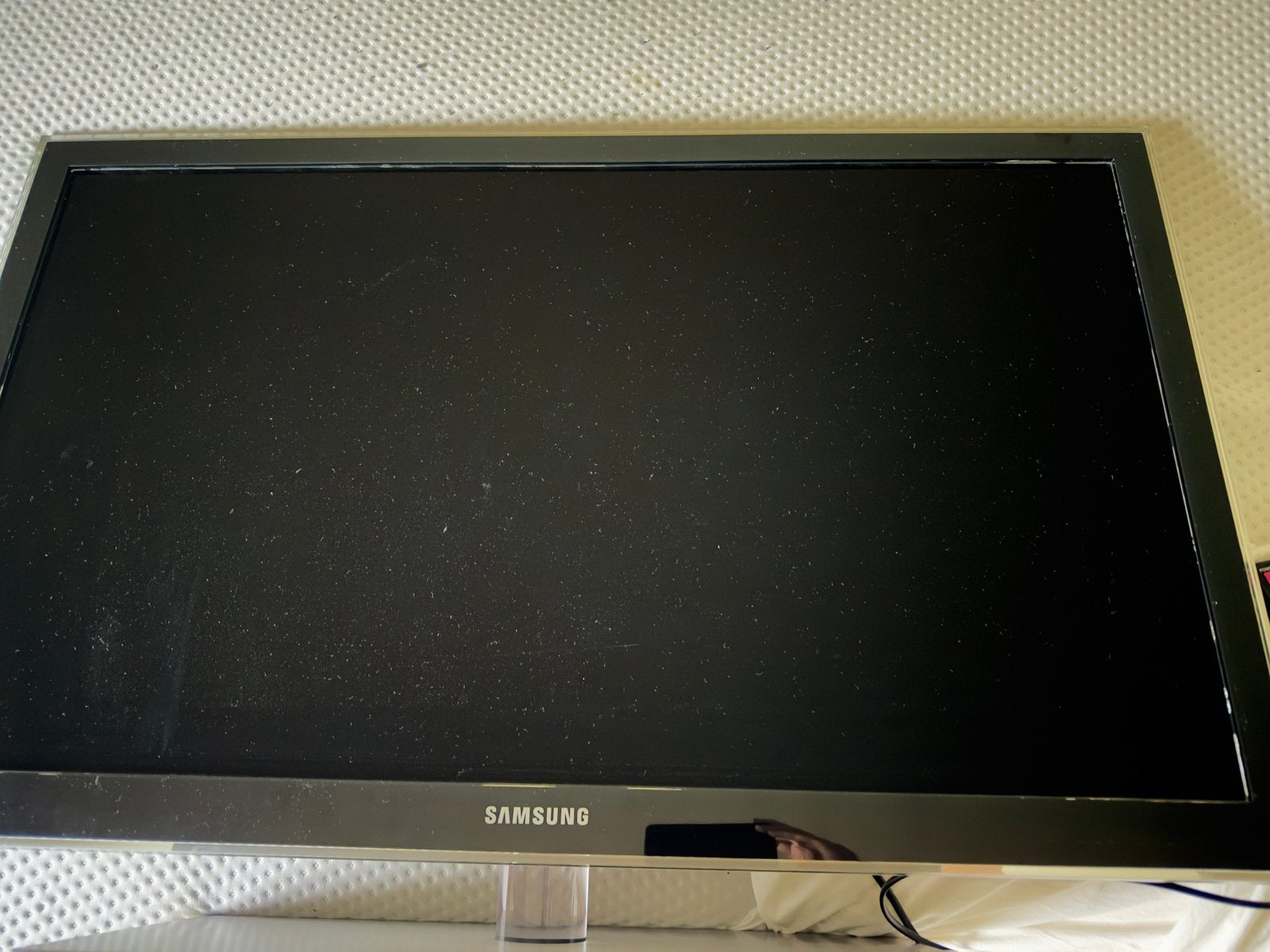 Samsung tv 40 inch ultradun, Ophalen, Zo goed als nieuw, Samsung