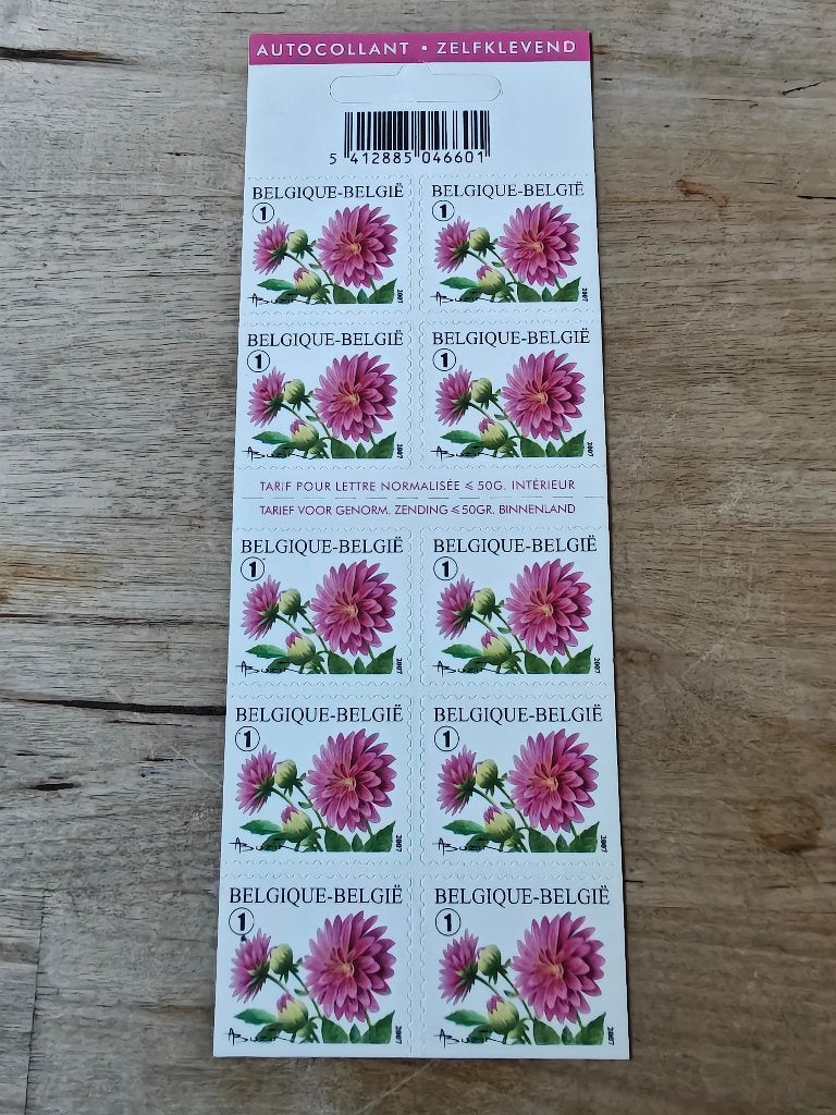 2007  Dahlia OBP B 80 - tarief 1 België, Ophalen of Verzenden, Zonder stempel, Postfris, Postfris
