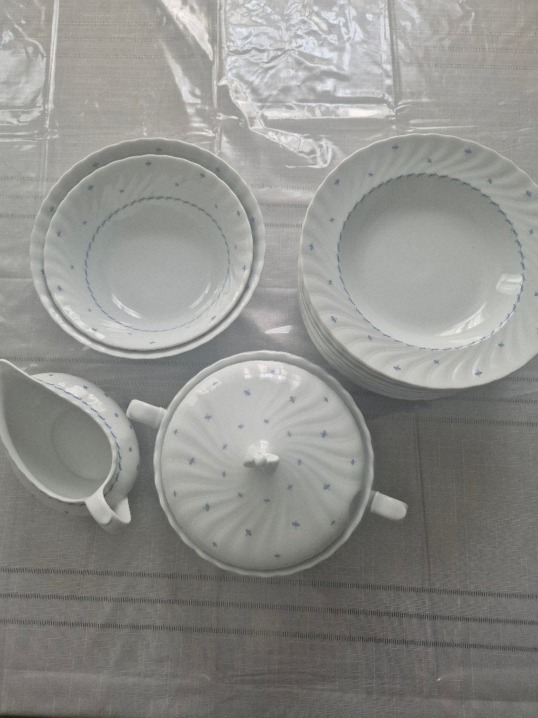 Service a soupe porcelaine, Enlèvement