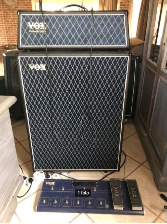 Vox vth 2x60 watt complete stack Bleu reeks Neodog speakers, Musique & Instruments, Amplis | Basse & Guitare, Enlèvement, Comme neuf