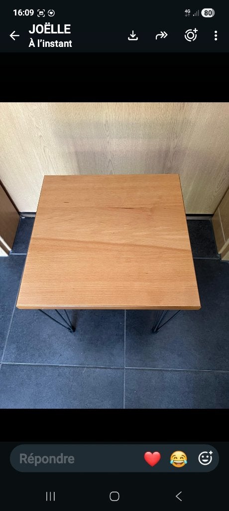 Table basse, Ophalen, Minder dan 45 cm, Minder dan 55 cm, Vierkant