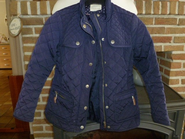 Donkerblauwe vest van zara. Meisje. Maat 140, Ophalen of Verzenden, Meisje