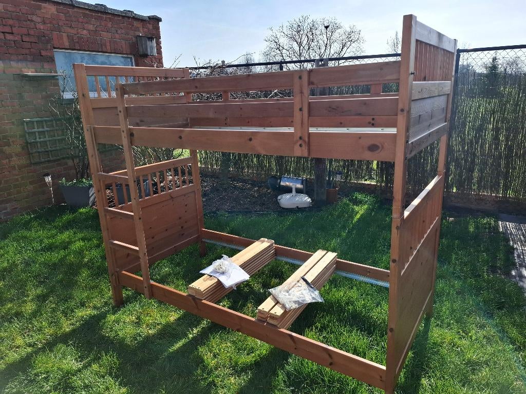 IKEA HEMNES STAPELBED OF 2 LOSSE BEDDEN, Huis en Inrichting, Ophalen, Gebruikt, 90 cm, Eenpersoons