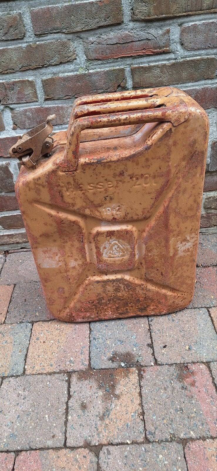 Rare Jerrycan Wasser WH, Collections, Objets militaires | Seconde Guerre mondiale, Enlèvement