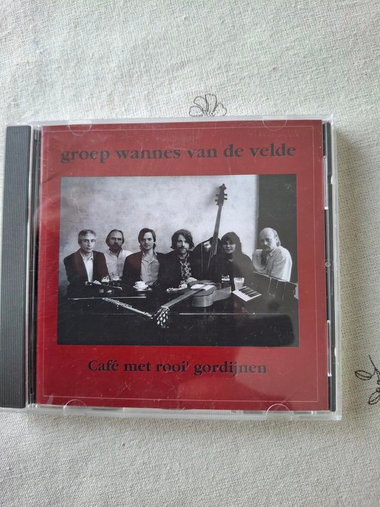 Cd groep wannes van de velde cafe met  rooi gordijnen, Cd's en Dvd's, Ophalen of Verzenden
