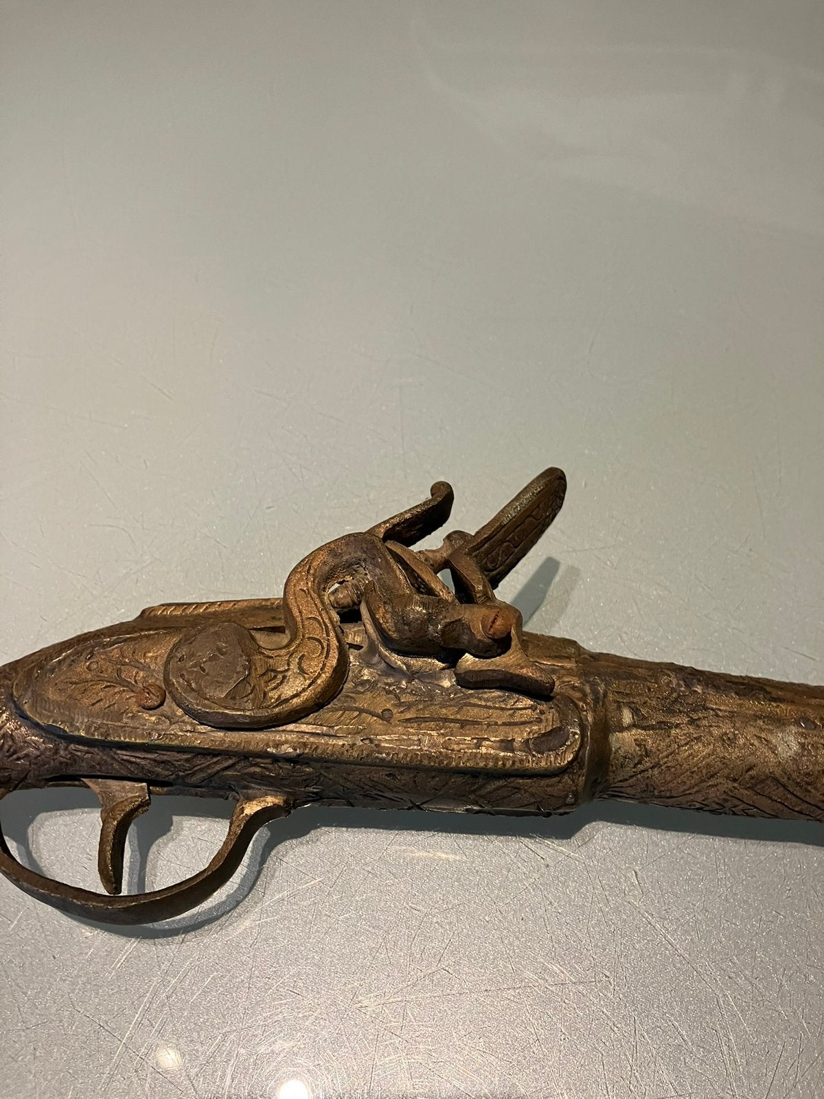Pistolet d'imitation en métal, Collections, Enlèvement ou Envoi