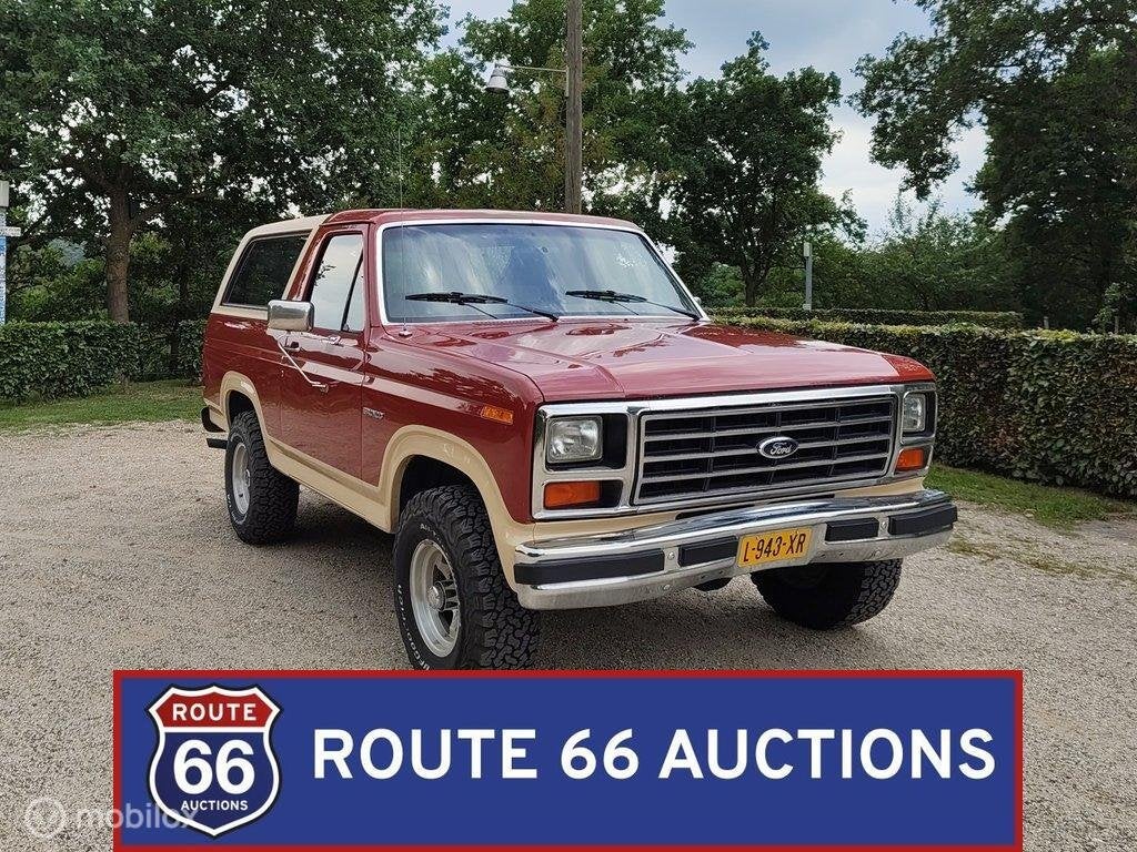 Ford Bronco Eddie Bauer Edition | 1985 | Route 66 Auctions, Autos, Oldtimers & Ancêtres, Achat, Entreprise, Boîte manuelle, Autre carrosserie