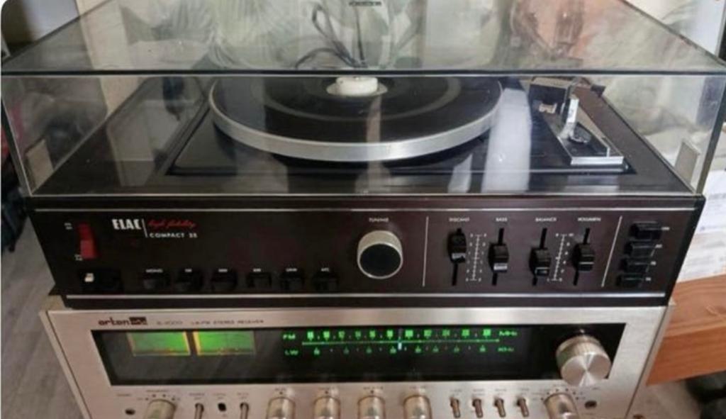Ensemble Hi-Fi vintage, TV, Hi-fi & Vidéo, Enlèvement, Utilisé