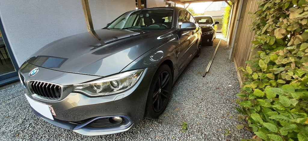 BMW420i Sport line, Autos, Argent ou Gris, Achat, 135 kW, Noir