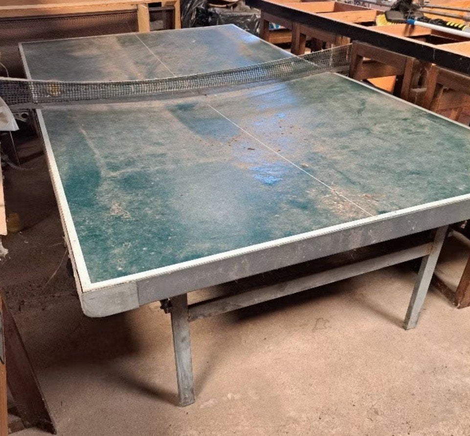 Tennistafel, Sport en Fitness, Ophalen, Gebruikt, Tafel Indoor, Inklapbaar