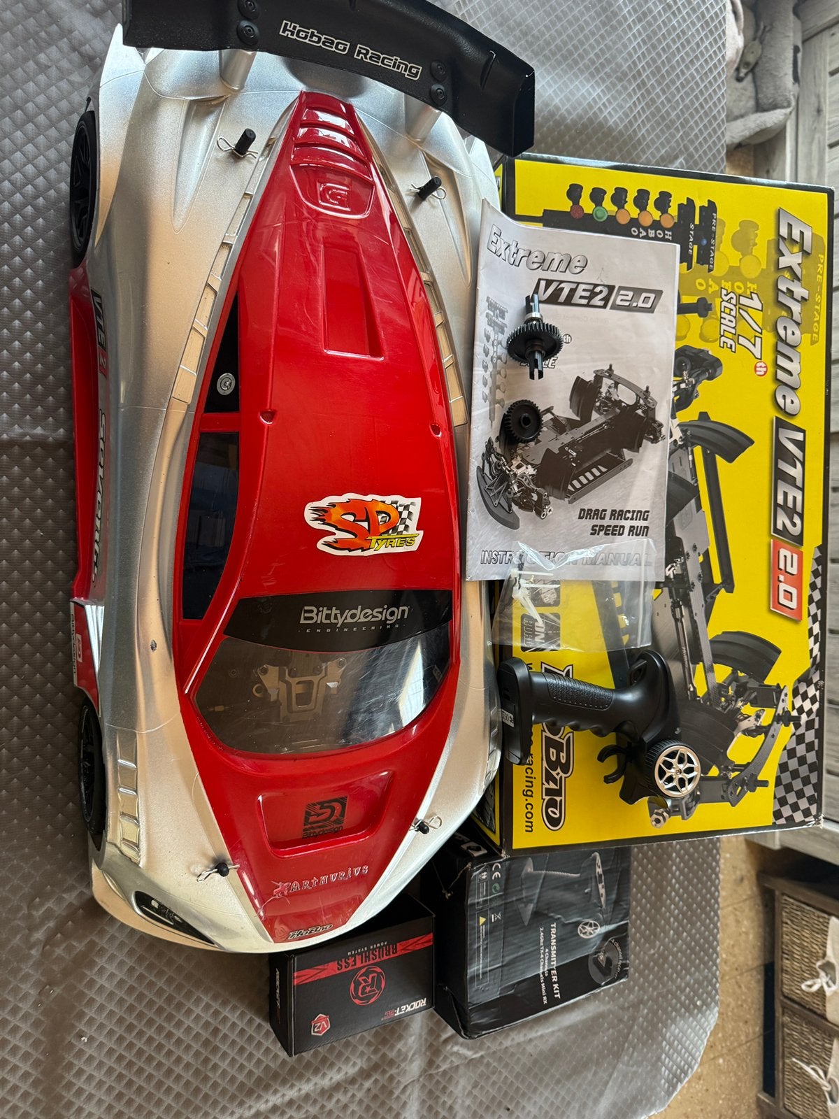 Hobao hyper vte2 v2, Enlèvement ou Envoi, Comme neuf