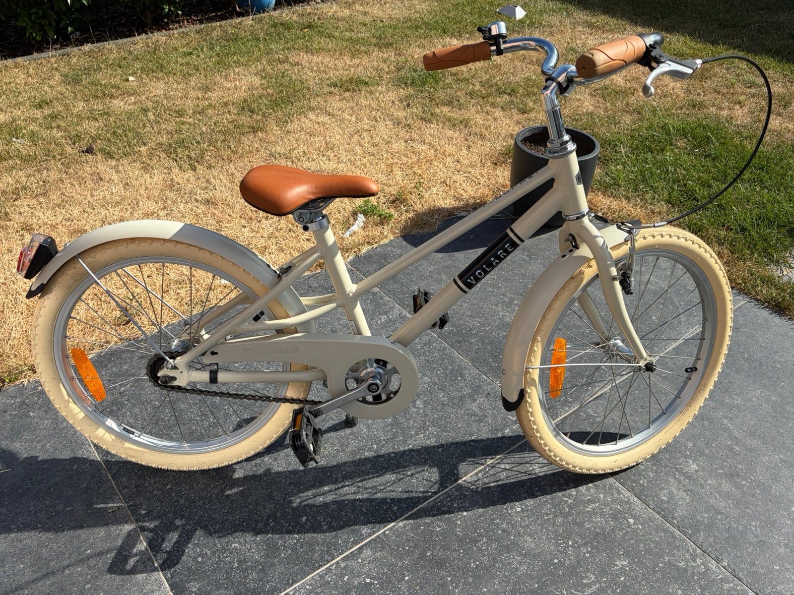 Meisjesfiets 20” volare amper gebruikt, Enlèvement, Comme neuf, Frein à disque, 16 à 20 pouces