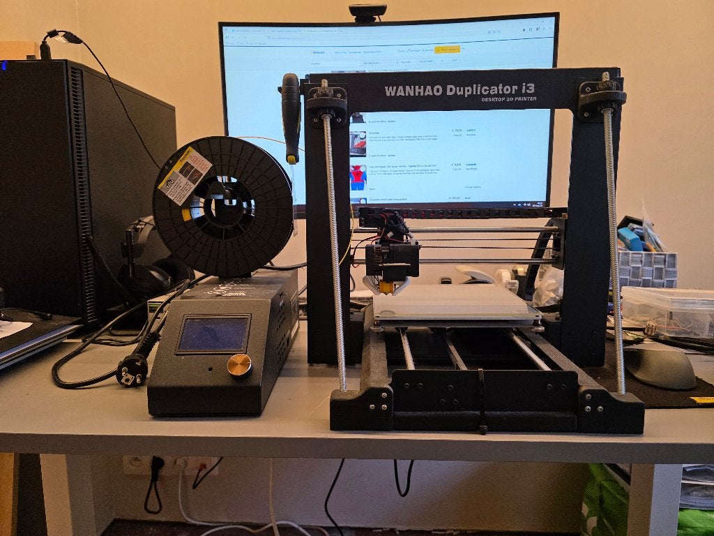 3D printer Wanhao Duplicator i3 V2.1, Wanhao, Enlèvement, Utilisé, Filament