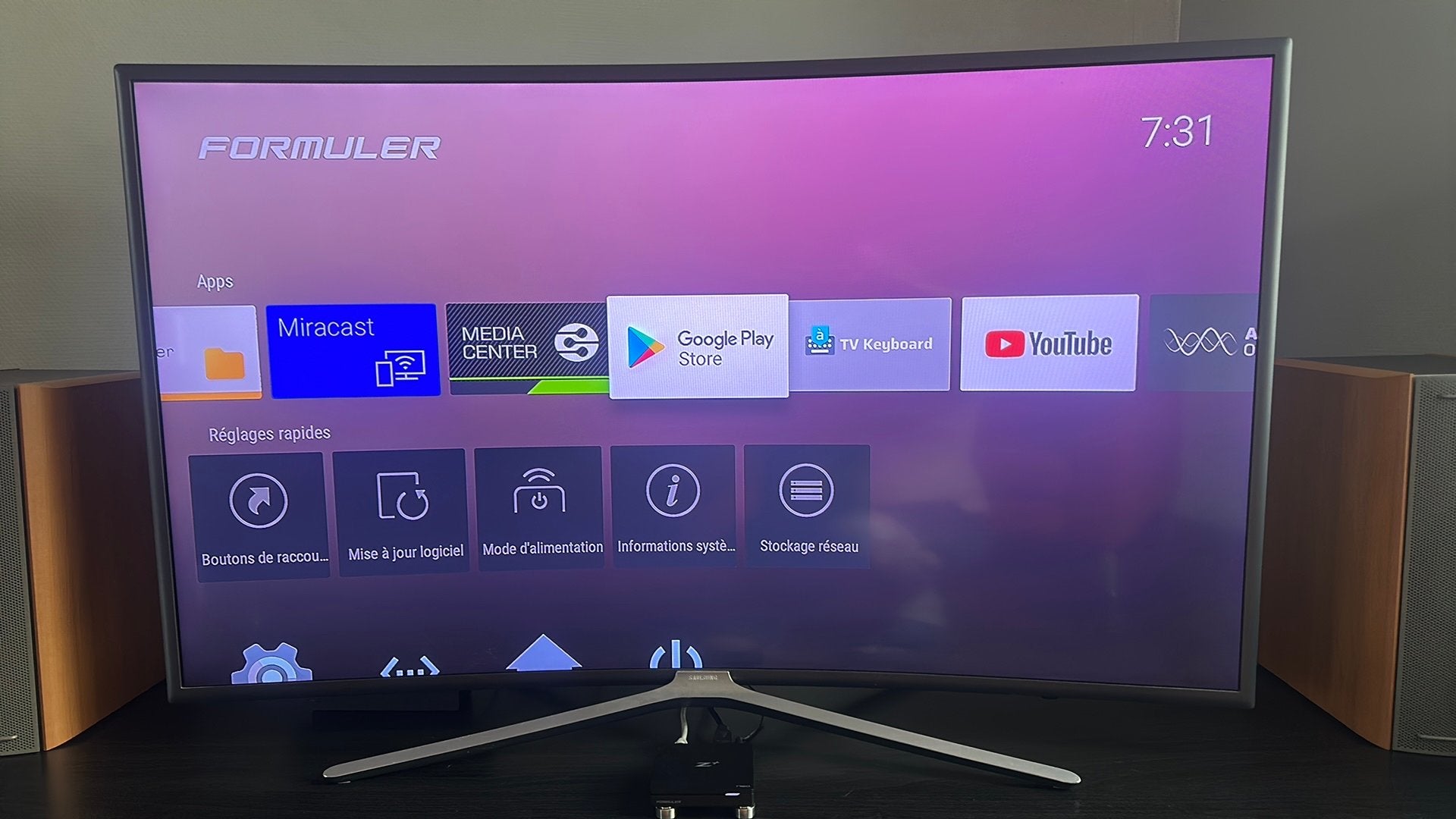 Télévision Samsung 49 pouces Curved, TV, Hi-fi & Vidéo, Télévisions, LED, Enlèvement, Utilisé, Smart TV