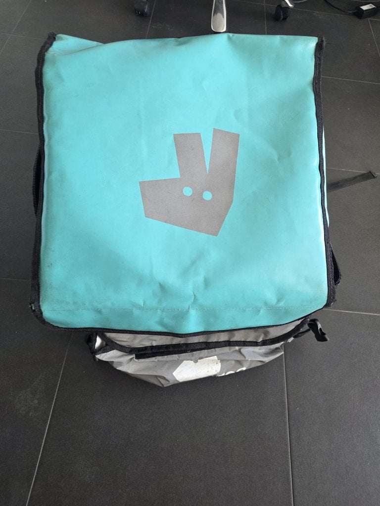 sac delivroo, Enlèvement