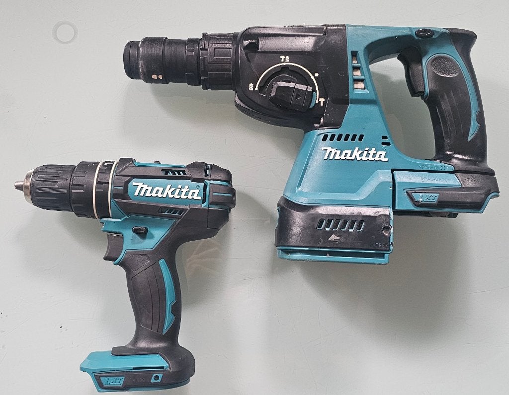 Makita Boorhammer en Schroefmachine, Bricolage & Construction, Enlèvement, Utilisé