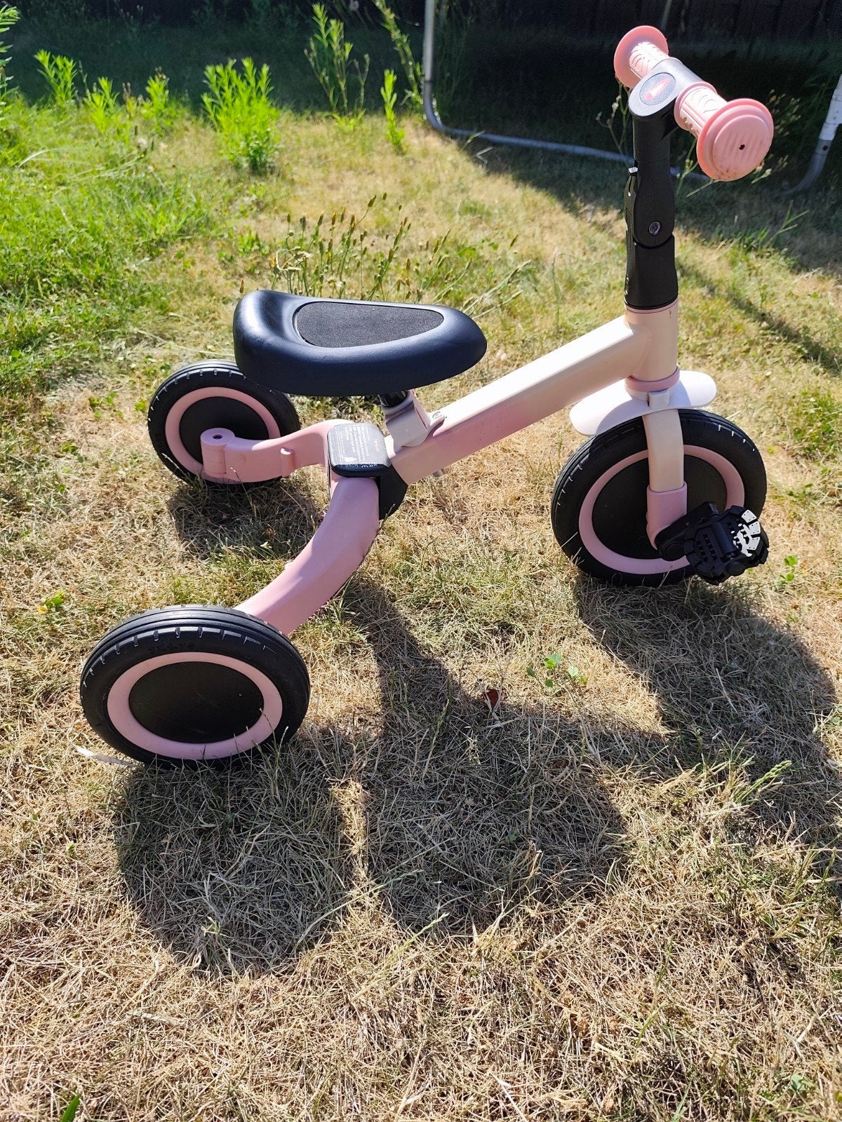 4 in 1 driewieler, Ophalen