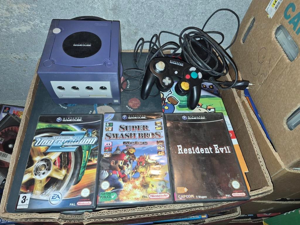 Gamecube + jeux, Consoles de jeu & Jeux vidéo, Consoles de jeu | Nintendo GameCube