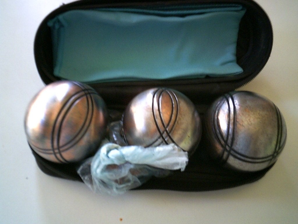 Petanque, zilver/brons/goud, Sport en Fitness, Ophalen of Verzenden, Zo goed als nieuw