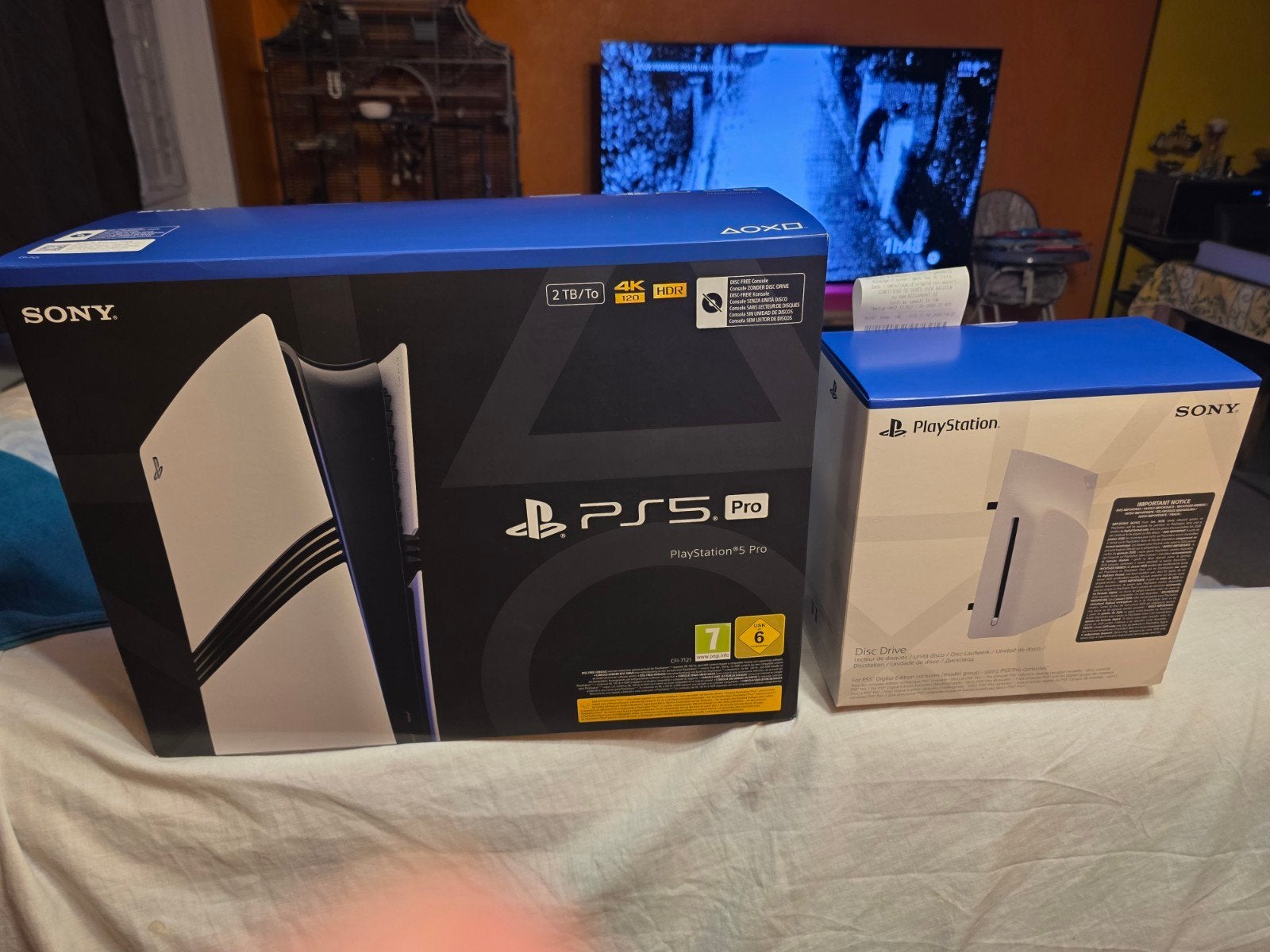 PS5 Pro plus lecteur disque lire la description, Enlèvement