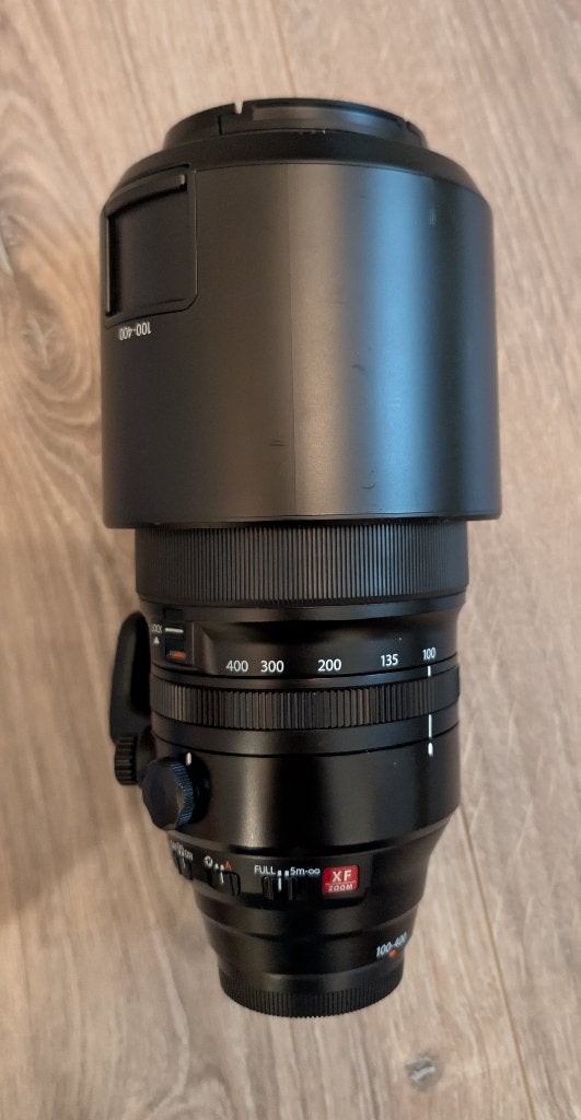 Fujifilm XF 100-400 lens, Ophalen, Fujifilm, 400 mm, Gebruikt