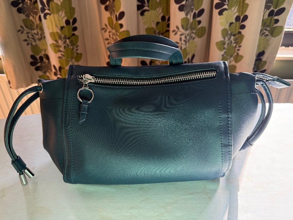 Handtas met kort handvat Pieces, Handtassen en Accessoires, Tassen | Damestassen, Ophalen of Verzenden, Nieuw, Blauw, Handtas