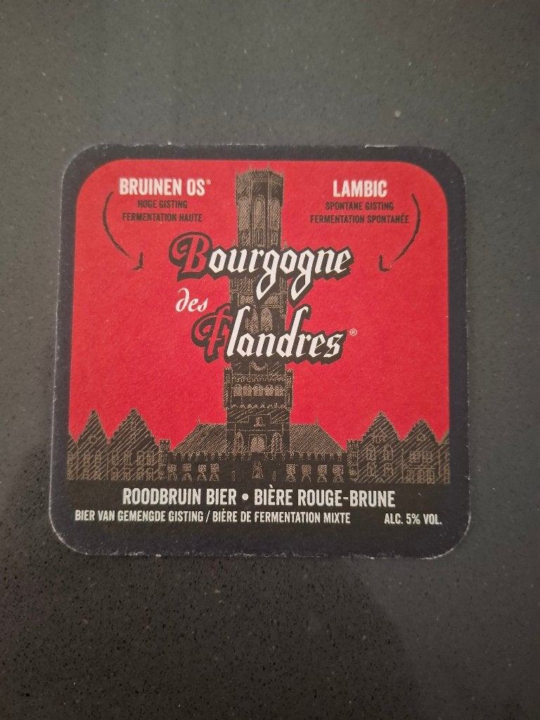 Bierviltje Bourgogne des Flandres, Verzamelen, Ophalen of Verzenden, Nieuw, Viltje(s), Overige merken