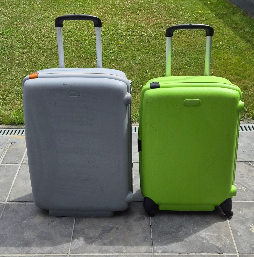 samsonite reiskoffers, 70 cm ou plus, Plastique dur, Comme neuf, Enlèvement