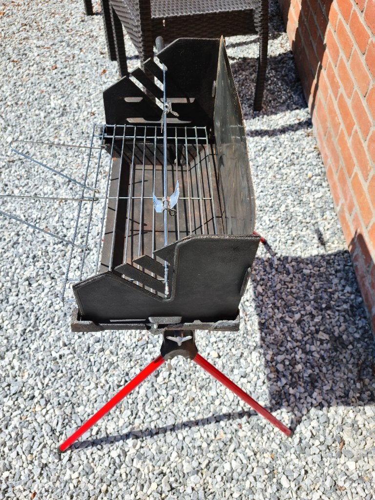 camping houtskool BBQ, Enlèvement, Utilisé, Overig