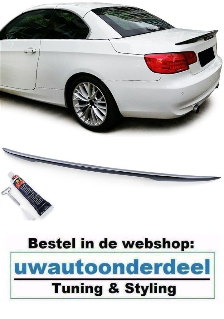 Spoiler Achterklep Glans Zwart Voor Bmw 3 Serie E93 Cabriole, Envoi