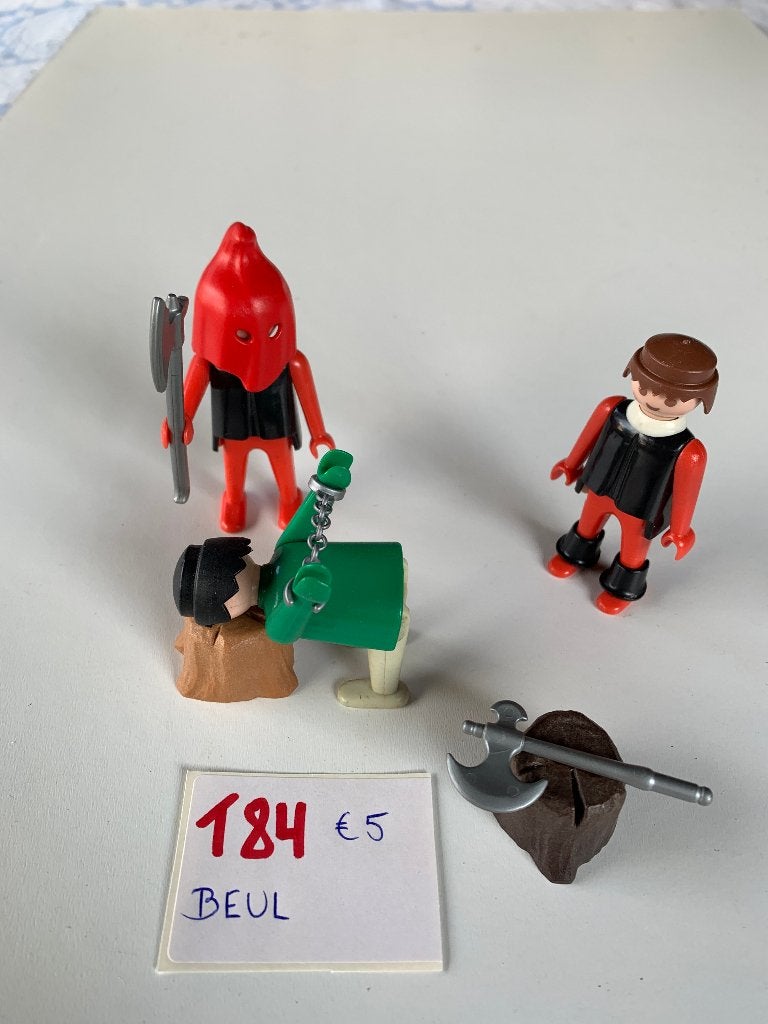 PLAYMOBIL: T84: BEUL - EXECUTIE, Enfants & Bébés, Jouets | Playmobil, Historique, Enlèvement ou Envoi, Comme neuf, Figurines