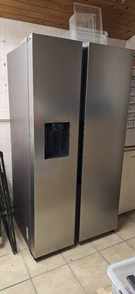 Samsung Amerikaanse koelkast (3 jaar oud), Ophalen, 200 liter of meer, 60 cm of meer, Met aparte vriezer