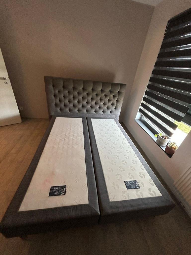 Boxspring complet Magnitude Progression, Maison & Meubles, Chambre à coucher | Lits boxsprings, Utilisé, 160 cm, 200 cm, Une personne