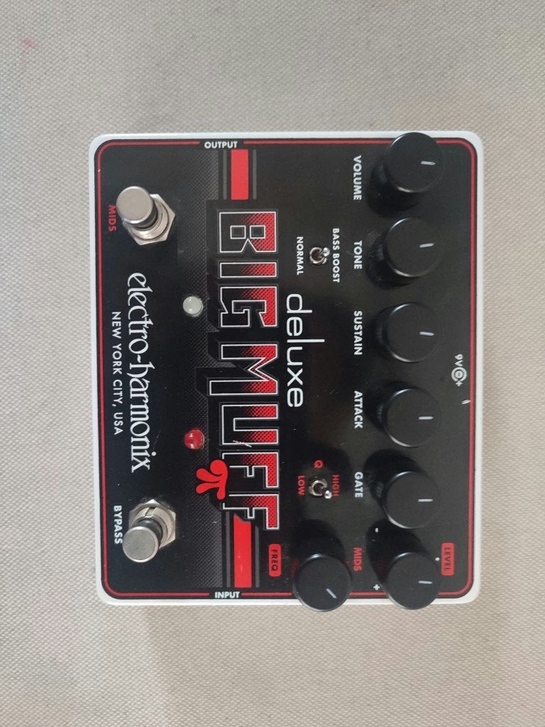 Deluxe Big Muff Pi Electro Harmonix, Muziek en Instrumenten, Ophalen, Zo goed als nieuw, Distortion, Overdrive of Fuzz