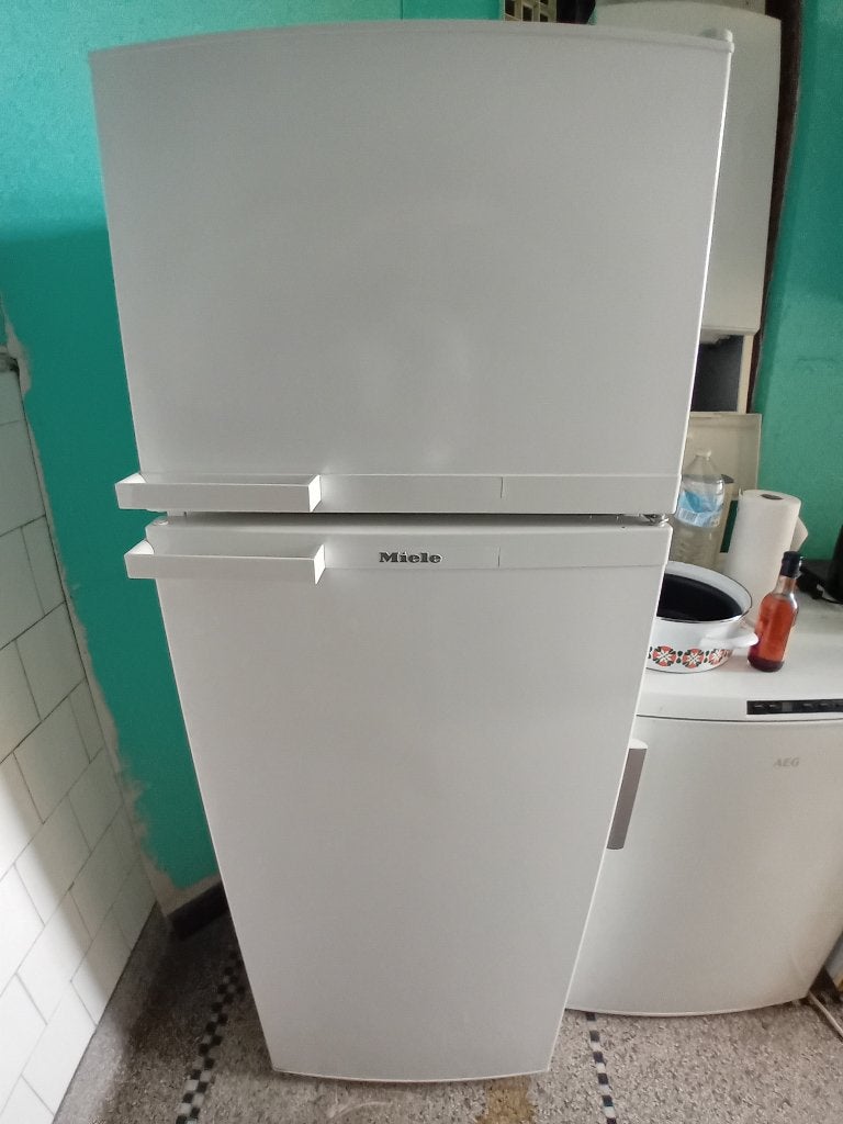 Frigo combiné Miele, 160 cm ou plus, Enlèvement, Utilisé, 200 litres ou plus