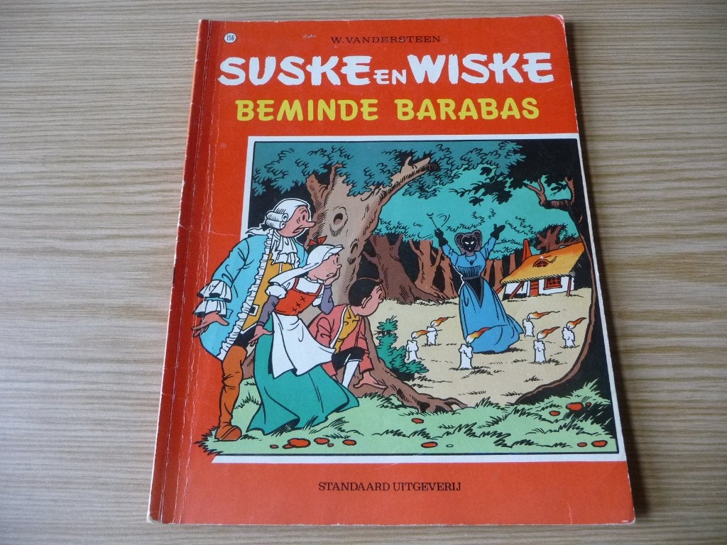 Suske & Wiske 156. Beminde Barabas EERSTE DRUK €3, Willy Vandersteen, Eén stripboek, Ophalen of Verzenden, Zo goed als nieuw