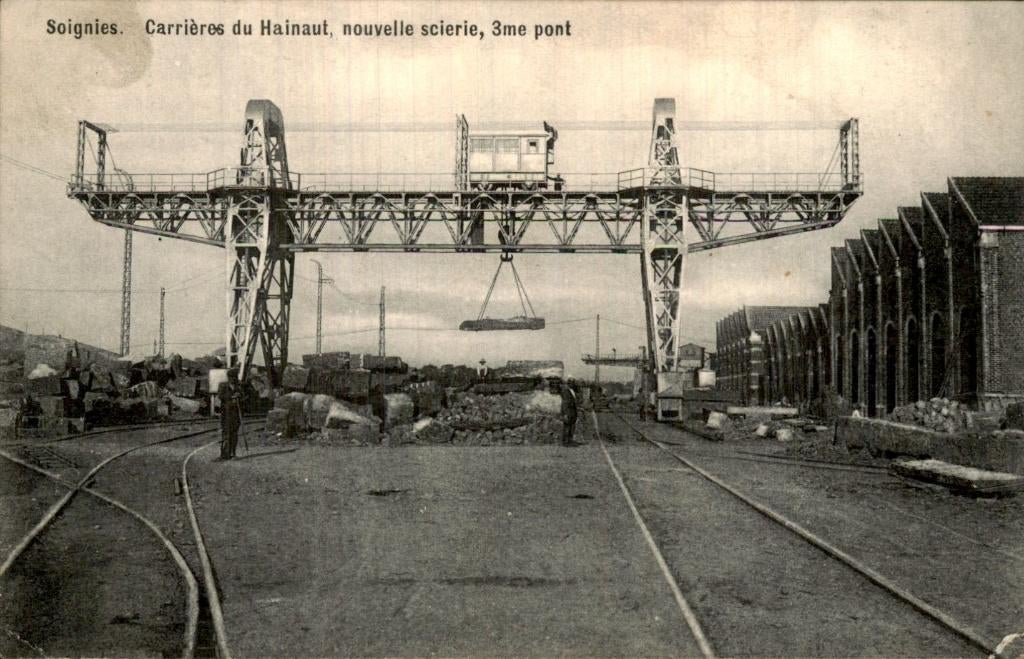 Soignies - Carrières, Enlèvement ou Envoi, Affranchie