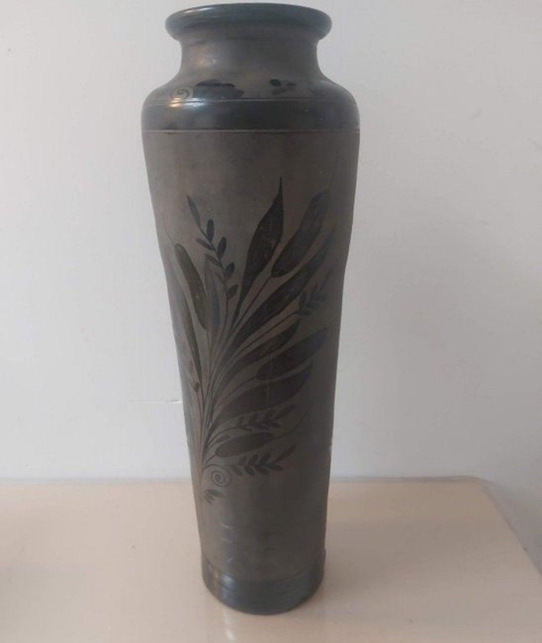 Black pottery 55 hoog 1970, Ophalen of Verzenden
