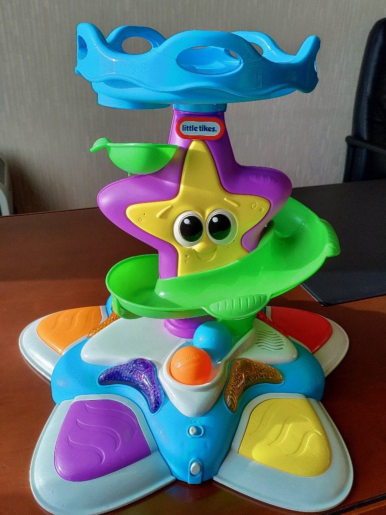 Little Tikes activiteitentafel-ballenbaan-baby speelgoed, Enlèvement, Comme neuf, Autres types, Sonore