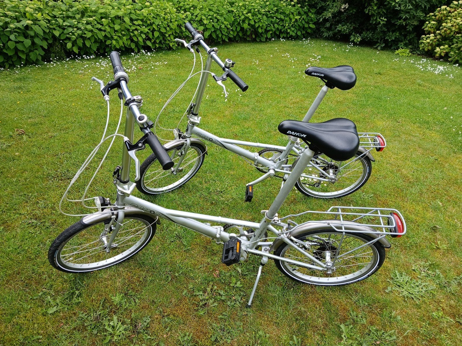 2 Dahon vouwfietsen., Vitesses, Frein sur jante, Comme neuf, Enlèvement