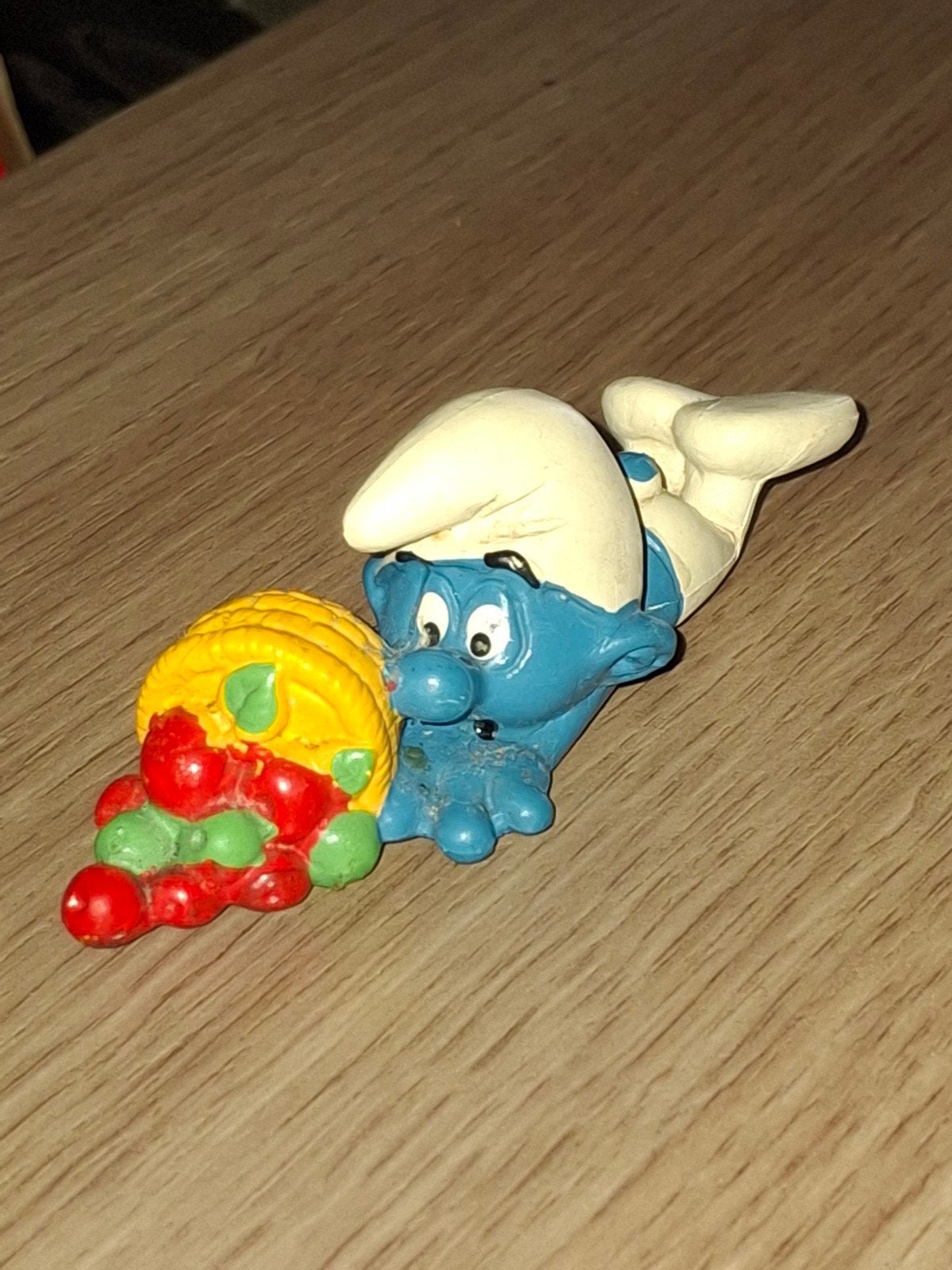 schtroumpf, Enlèvement ou Envoi, Utilisé, Schtroumpf Maladroit, Poupée, Figurine ou Peluche