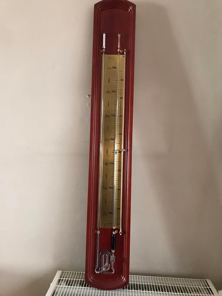 Torricelli barometer!, Ophalen, Zo goed als nieuw, Barometer