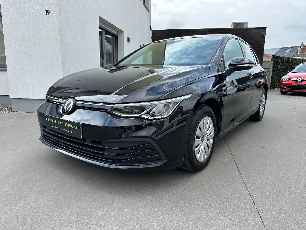 VW Golf 1.0 TSI met garantie, Auto's, Volkswagen, Voorwielaandrijving, Stof, Zwart, Bedrijf