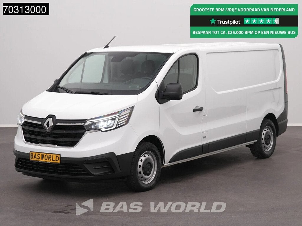 Renault Trafic 130pk L2H1 Navi LED Airco Cruise Camera Parke, Achat, Euro 6, Entreprise, 3 places