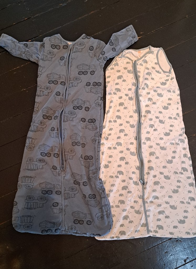 2 sacs de couchage pour bébé, Enfants & Bébés, Bleu, Enlèvement ou Envoi, Respirant, Hema