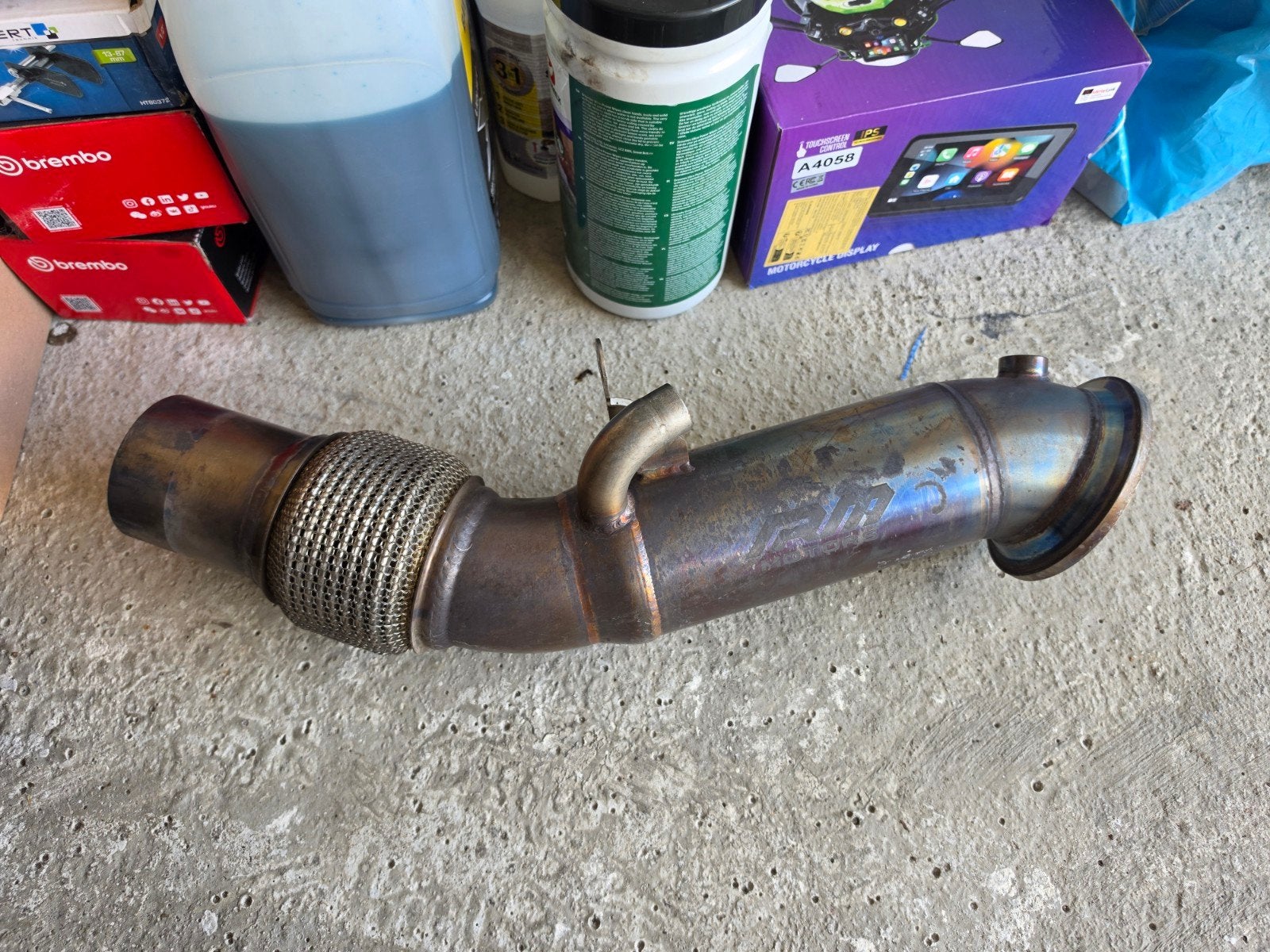RM Motors downpipe bmw b48, Auto-onderdelen, Uitlaatsystemen, Ophalen, Gebruikt, BMW