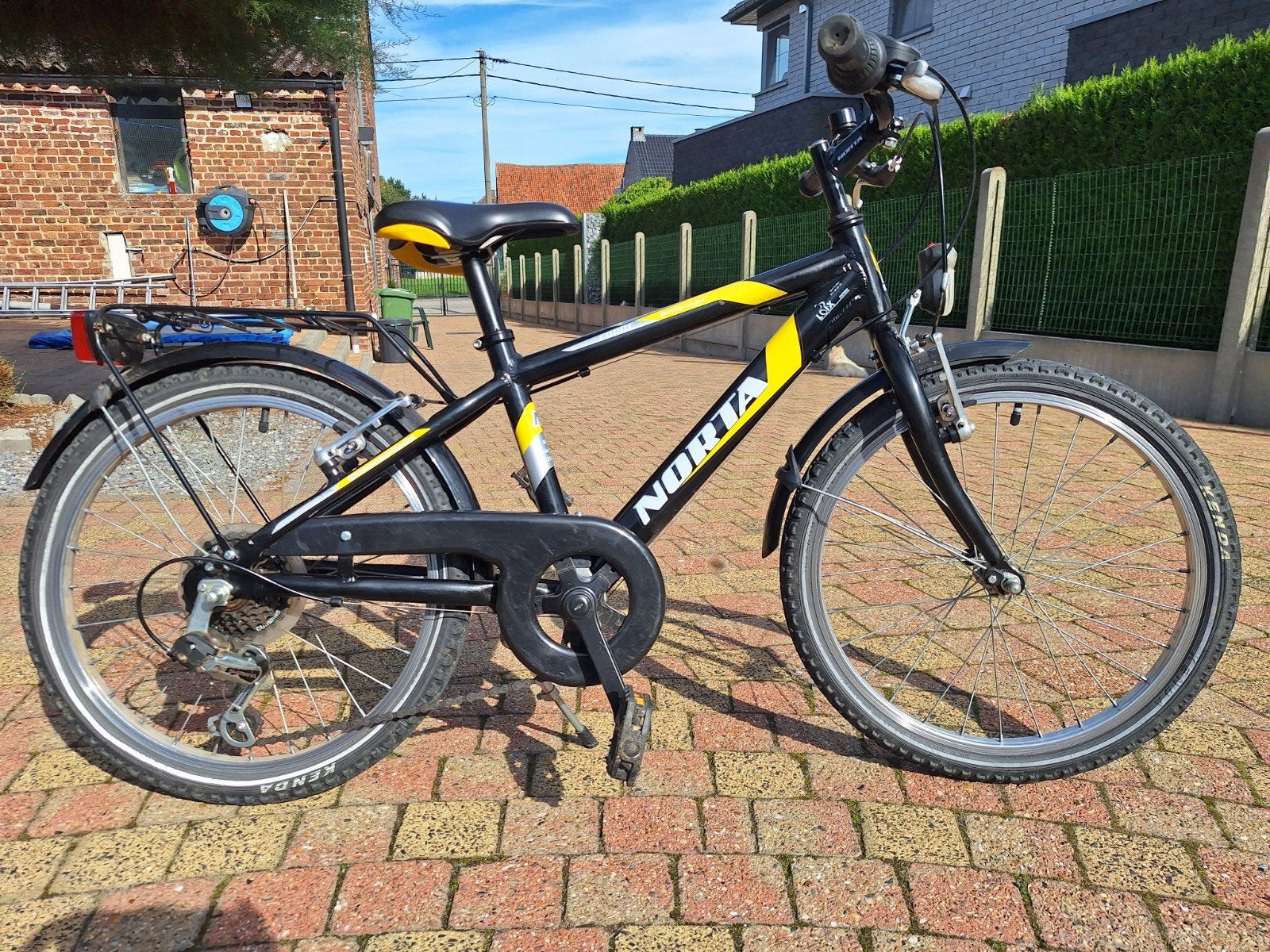Norta 20 inch, Ophalen, Velgrem, Versnellingen, Zo goed als nieuw