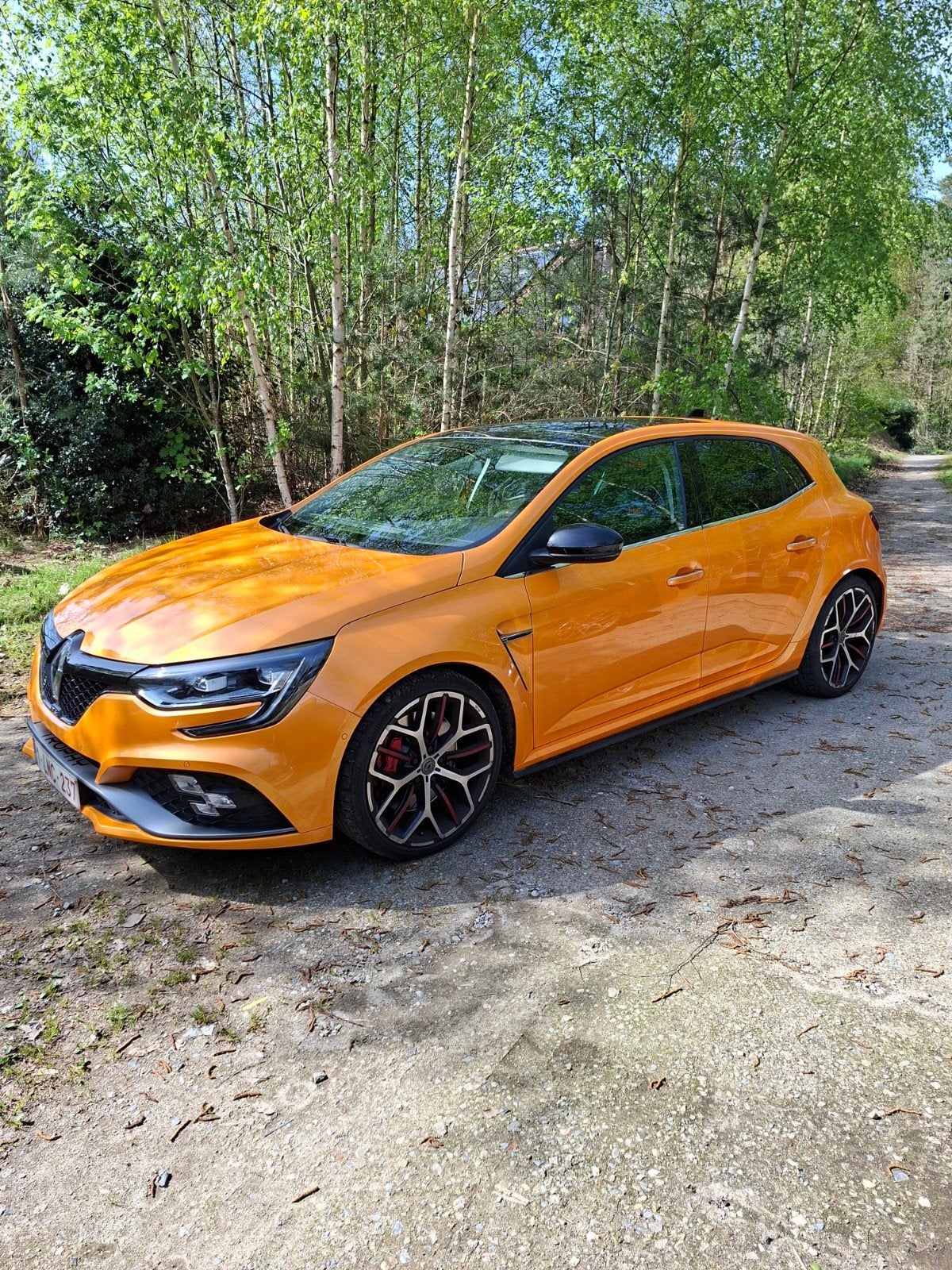 Renault megane rs trophy 300pk, Auto's, Voorwielaandrijving, Alcantara, Parkeerassistent, 5 deurs