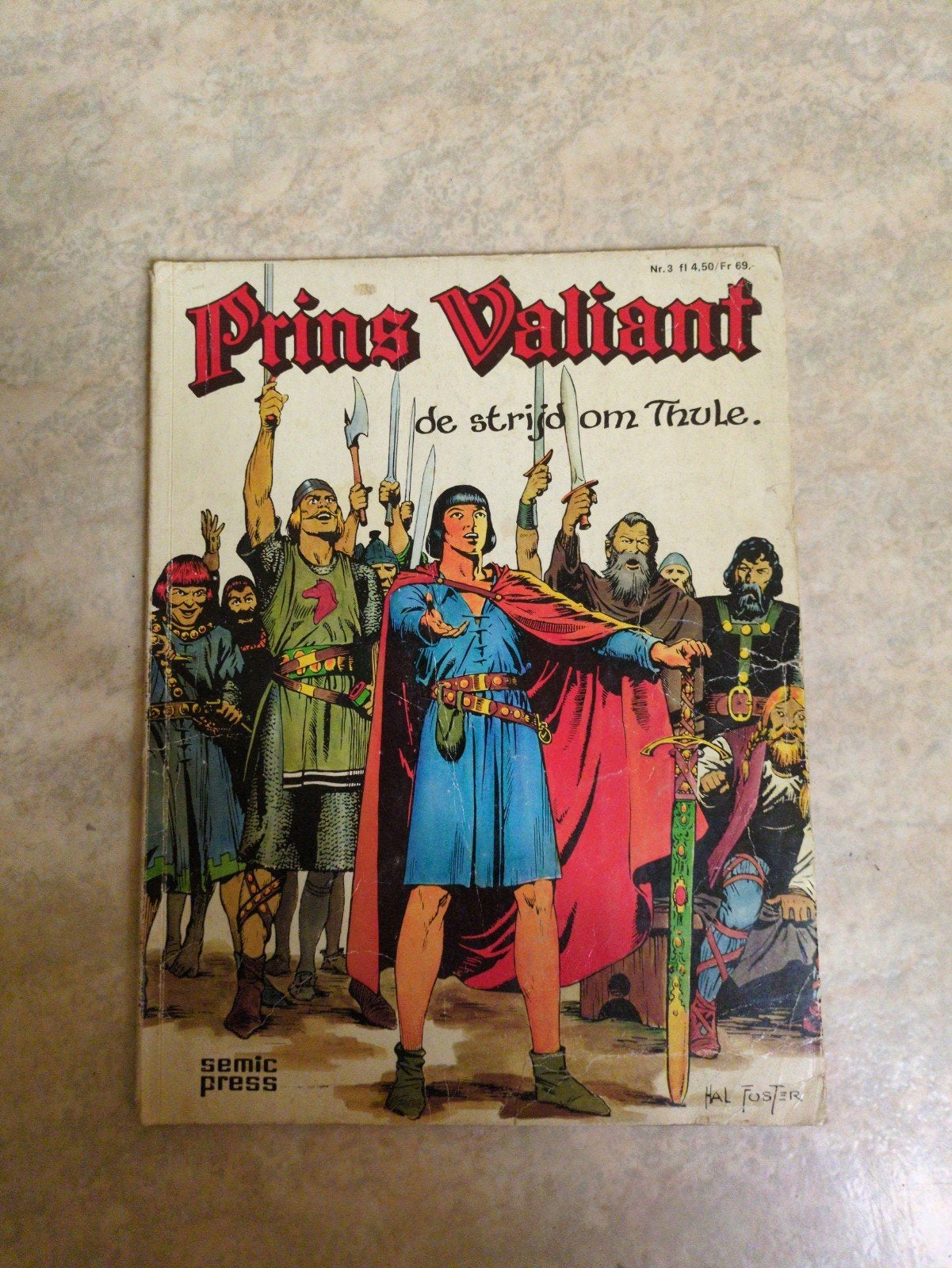 Prins Valiant de strijd om thule nr 3, Boeken, Stripverhalen, Ophalen of Verzenden